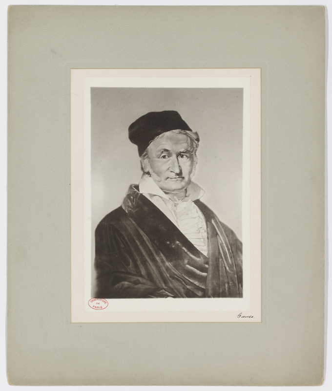 GAUSS [Carl Friedrich] (titre forgé)