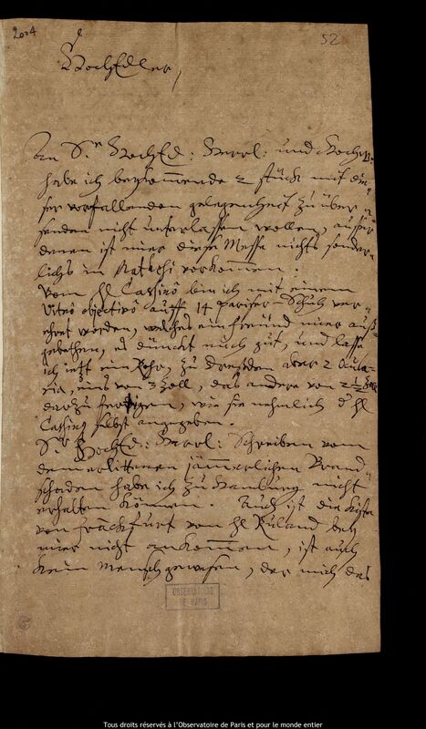 Lettre de Johann Abraham Ihle à Jan Heweliusz, Leipzig, 8 mai 1680