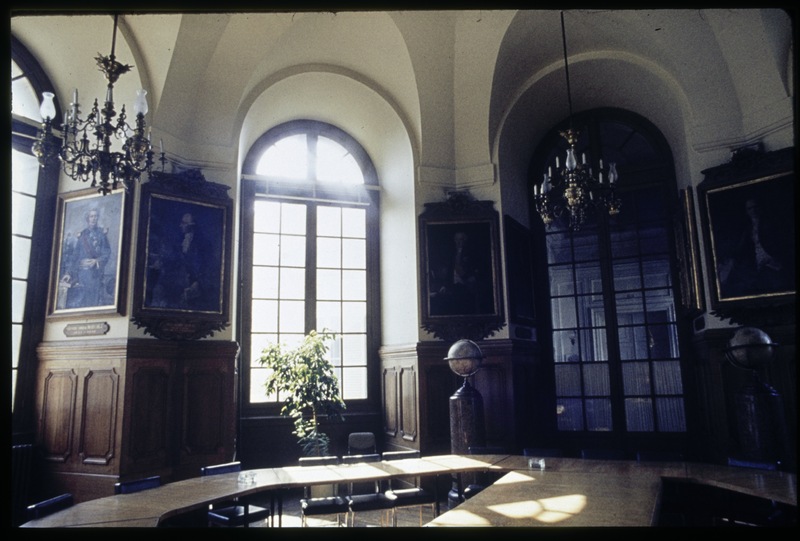 Observatoire de Paris, Observatoire de Paris, batiment Perrault - rotonde ouest - salle du conseil (titre forgé)