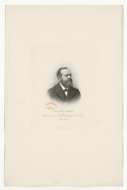 Prosper Henry - Astronome de l'Observatoire de Paris - 1849-1903. (titre original)