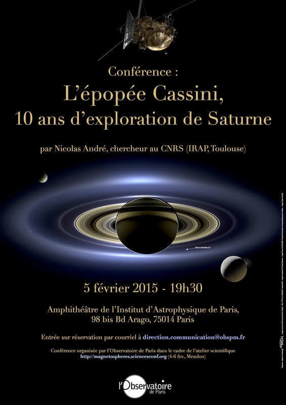 Conférence sur la mission Cassini