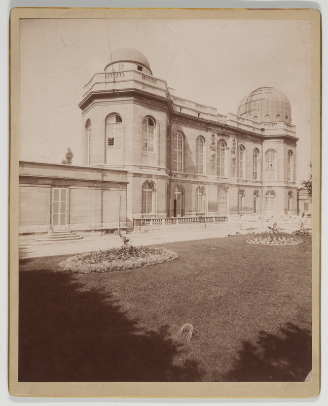 Observatoire de Paris : vue de la façade Sud (titre forgé)