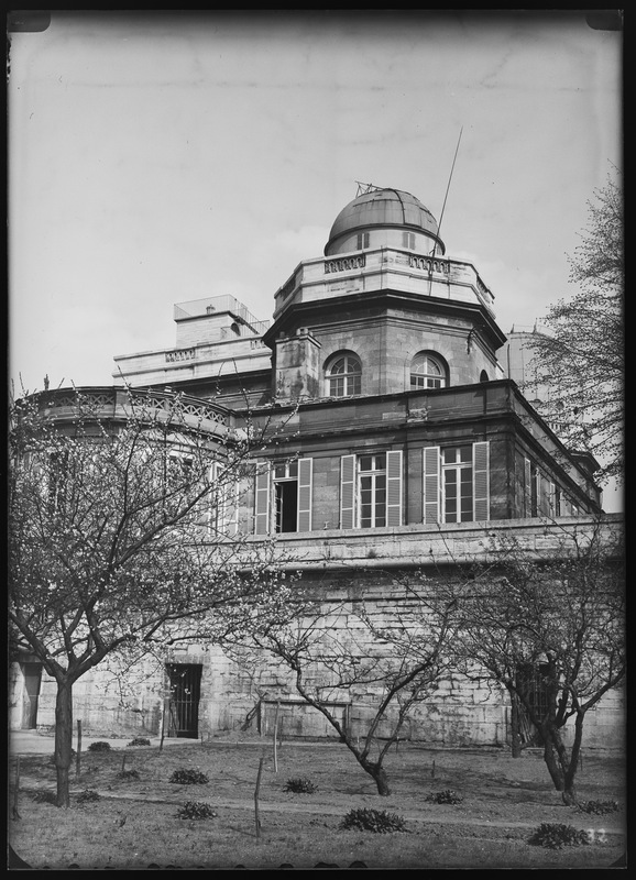 Batiment Perrault vue côté Ouest, le 13 avril 1934 - Observatoire de Paris (titre forgé)