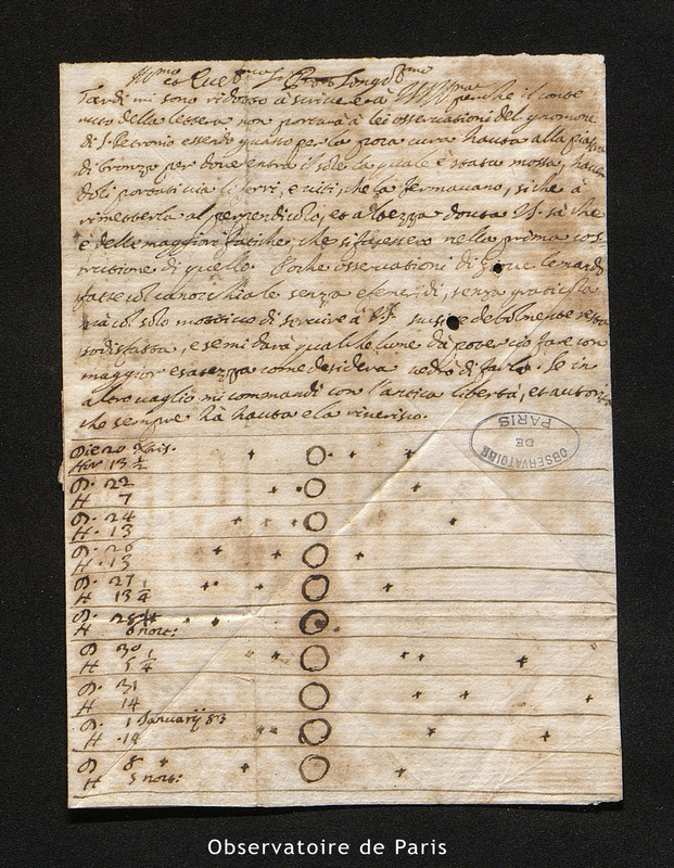 Lettre de [Galeago Marz] à Cassini I, Bologne le 21 janvier [1683]