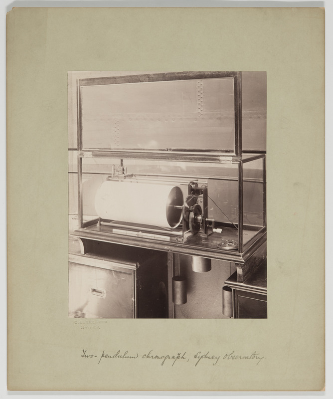 Sydney Observatory : Two-pendulum chronograph (titre original)