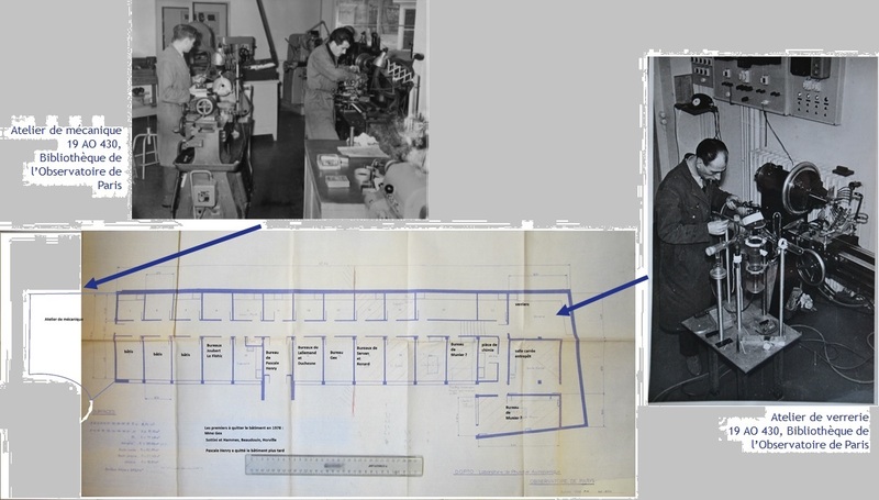 Le bâtiment du laboratoire de physique astronomique (1961-1977)