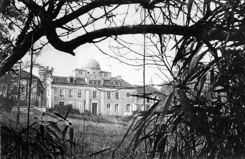 façade Est, côté jardins (titre forgé)