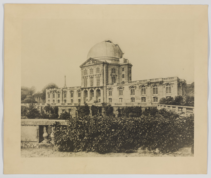 Château de Meudon après sa transformation en observatoire (titre forgé)