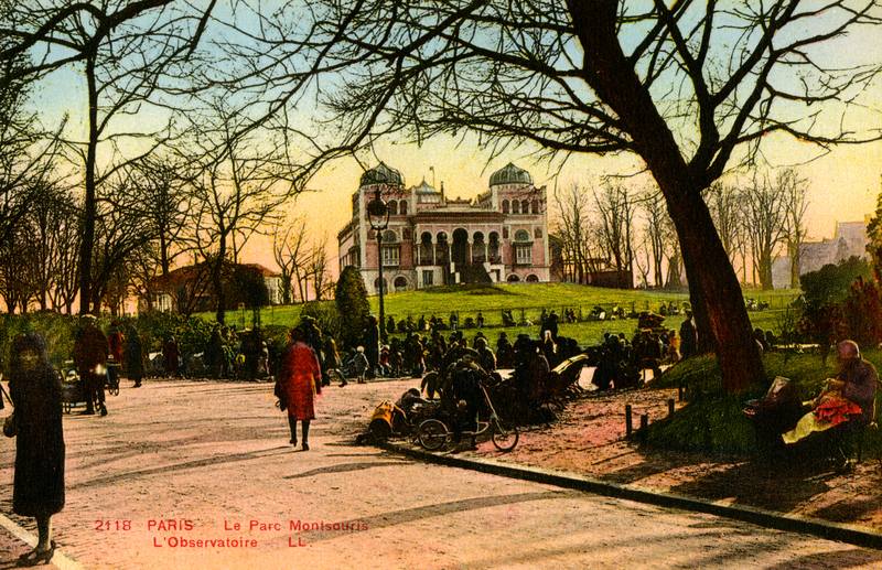 Observatoire du Parc Montsouris (titre forgé)