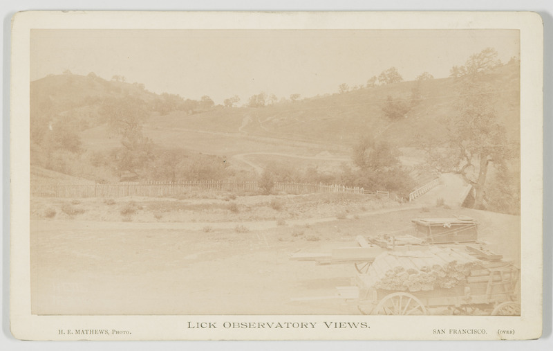 Lick Observatory Views : Eastward from Smith Creek (titre original)