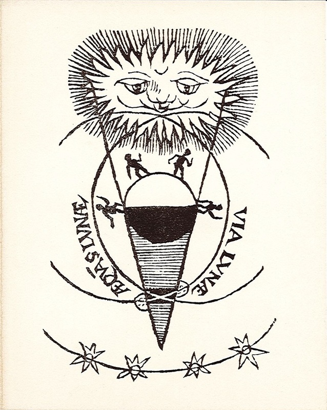 Carte de vœux de l'Observatoire de Paris (1961)