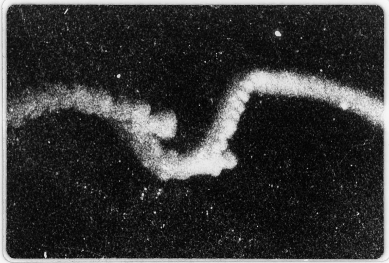 Nuage de Sodium (mai 1962) H+6.37 - Observatoire de Haute Provence (titre forgé)