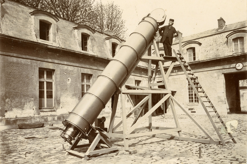 La grande lunette de l’Observatoire du Mont Blanc