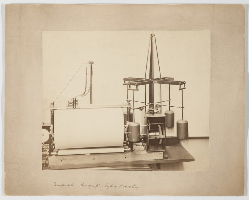 Sydney Observatory : Four-pendulum chronograph (titre original)