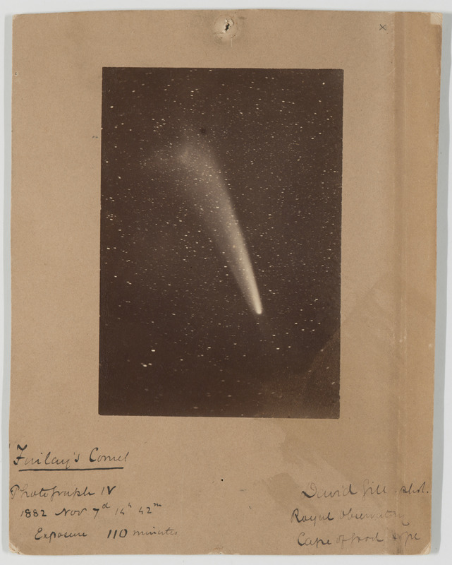 Finlay’s Comet. Photograph IV, 1882 Nov. 7d 14h 42m. Exposure 110minutes (titre original)