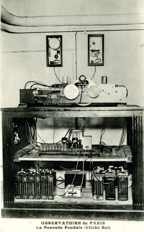Observatoire de Paris : La nouvelle pendule (titre original)