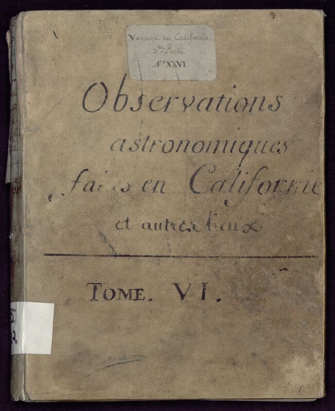 Journal du Voyage de l'abbé Chappe en Californie, Tome 3