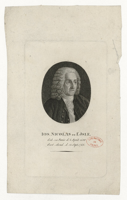 DELISLE [Joseph Nicolas] (titre forgé)