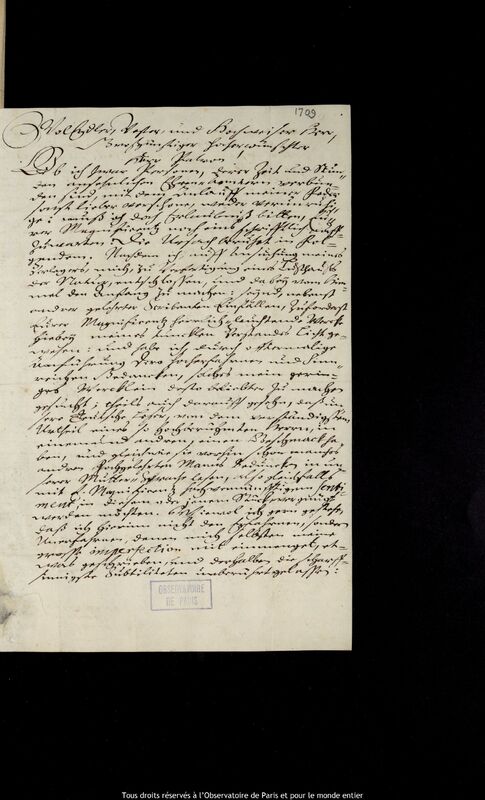 Lettre d'Erasmus Francisci à Jan Heweliusz, Nuremberg, 30 avril 1676