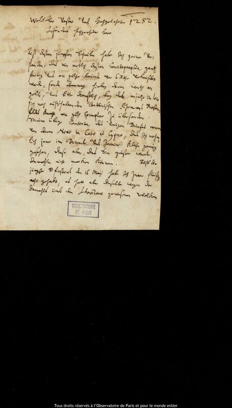 Lettre d'Ulrich Clemens Michaelis à Jan Heweliusz, Szczecin, 2 juin 1668