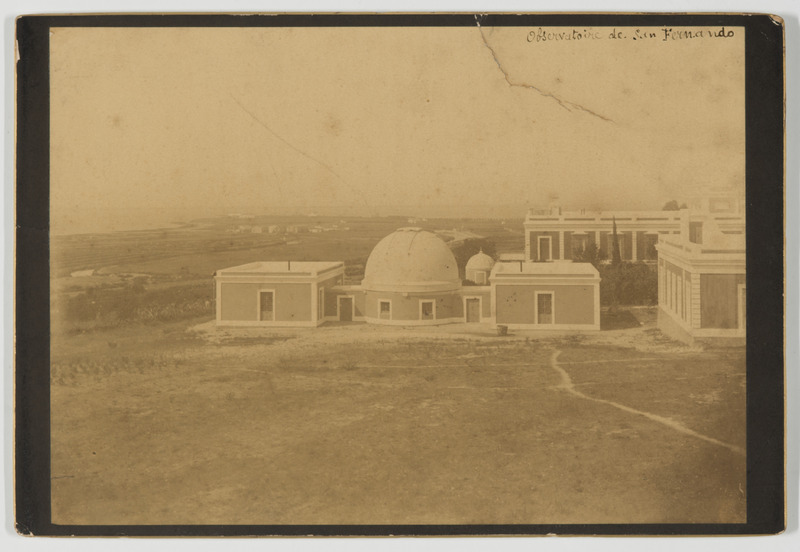 Observatoire de San Fernando : installation pour la photographie de la Carte du Ciel (titre original)