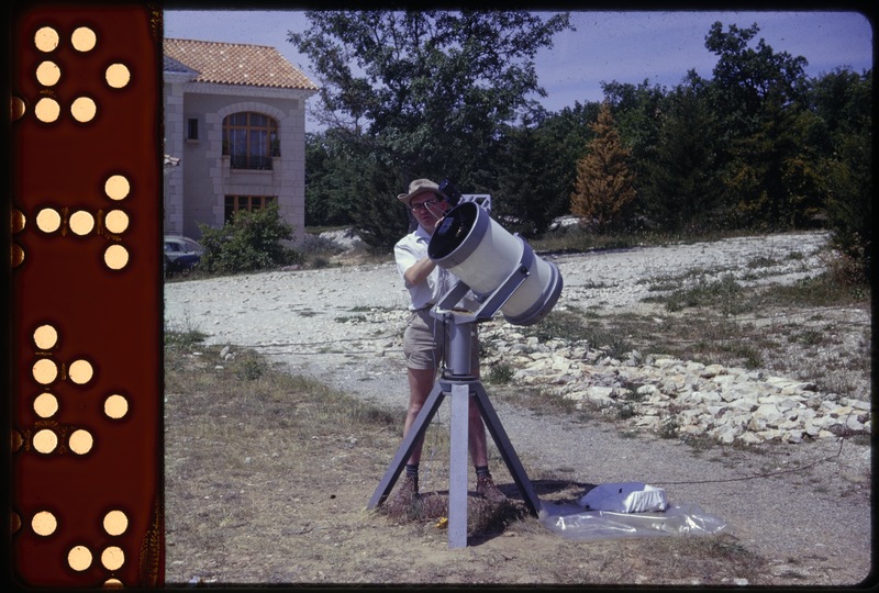 Télescope F/2, Jean Texereau - Expérience Blamont, Observatoire de Haute-Provence (mai 1962) (titre forgé)