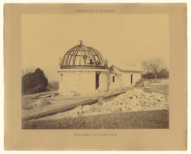 Observatoire de Bordeaux : équatorial photographique [en construction] (titre original)