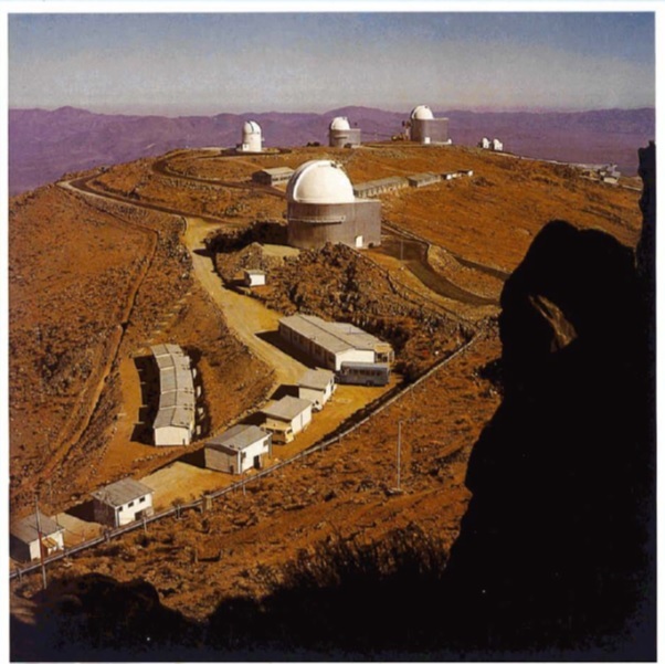 Observatoire européen austral de La Silla (Chili) en 1972