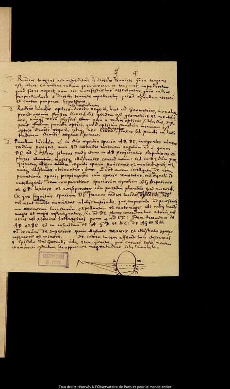 Texte manuscrit d'Albert Linemann, Kaliningrad, 4 septembre 1651