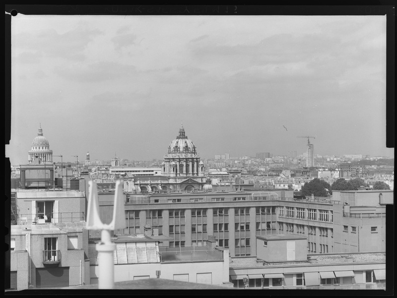 Horizons Nord et Ouest vus de la terrasse de l'Observatoire de Paris. Juillet 1970 (titre forgé) / [6 images]