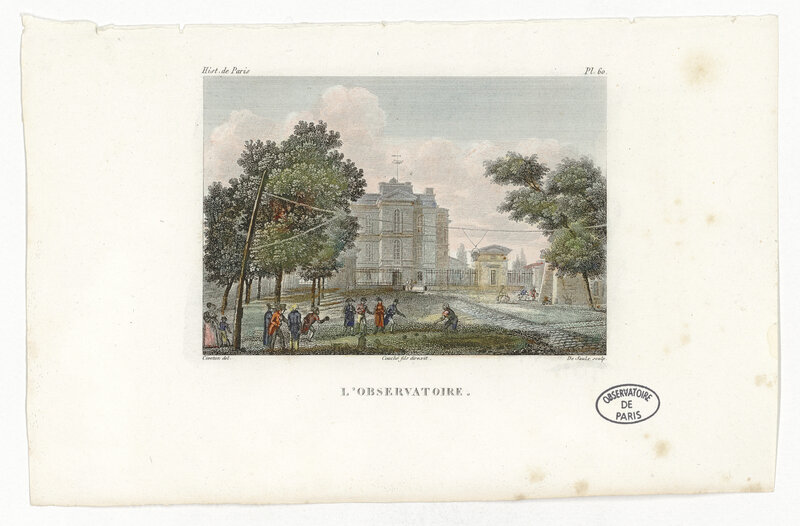 L'Observatoire de Paris côté Nord [Bâtiment Perrault]. (titre forgé)