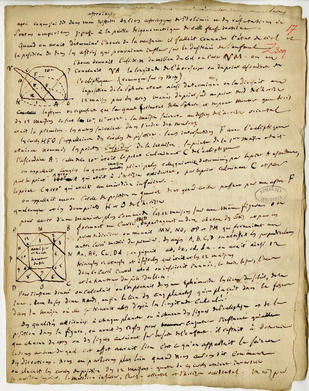 Notes sur l'astrologie